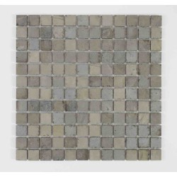 Naturstein-Mosaik  30 x 30 cm - 2,5 x 2,5 cm