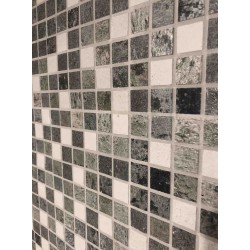 Mosaik-Mix  - 100 x 50 cm - 2,5 x 2,5 cm